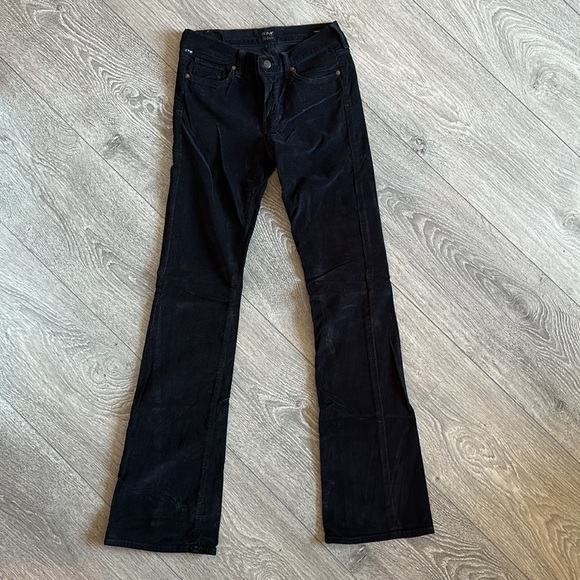 Citizens of Humanity Black Corduroy Pants Size 27 - Picture 2 of 8